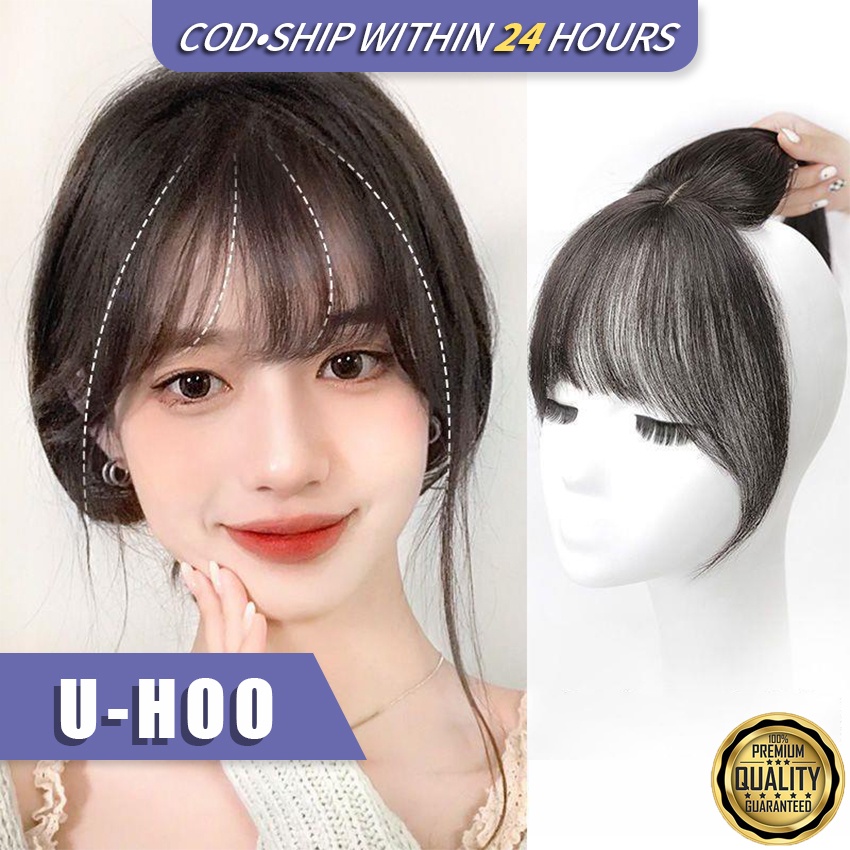 Wig Bangs 3D Air Bangs Wig Hair Patch Natural Seamless Simulation Wig