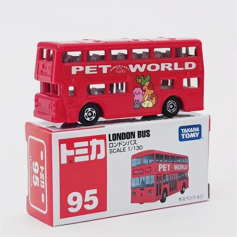 ⭐⭐ Tomica TOMICA Alloy Car Simulation London Double Decker Bus Model ...