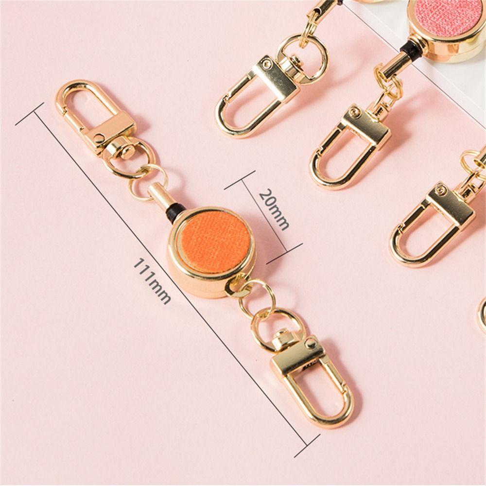 INSTORE Retractable Badge Reel, Extendable Easy Pull Buckle ID Lanyard ...