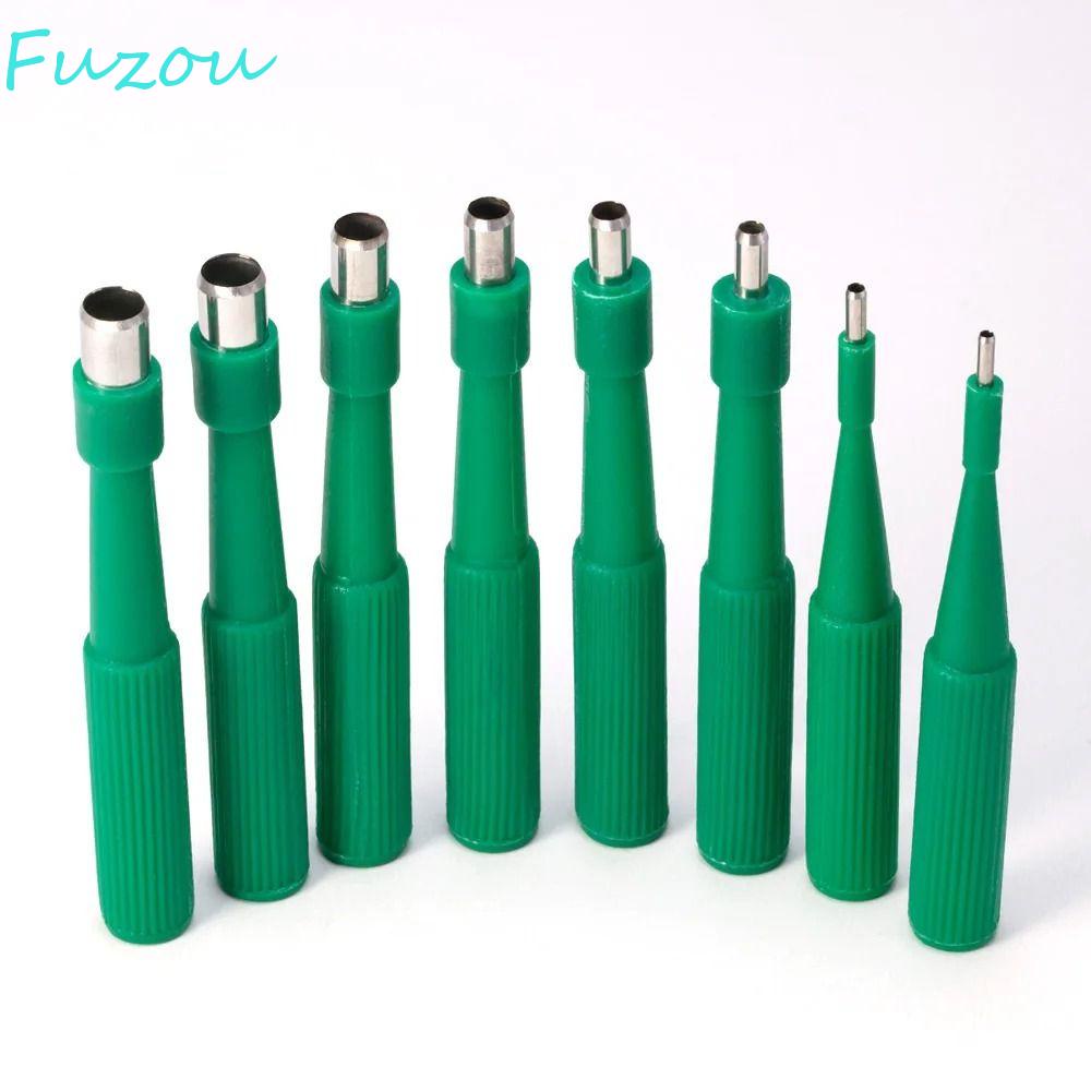 FUZOU Body Piercing Tool, Stainless Steel Acrylic Dermal Puncher ...