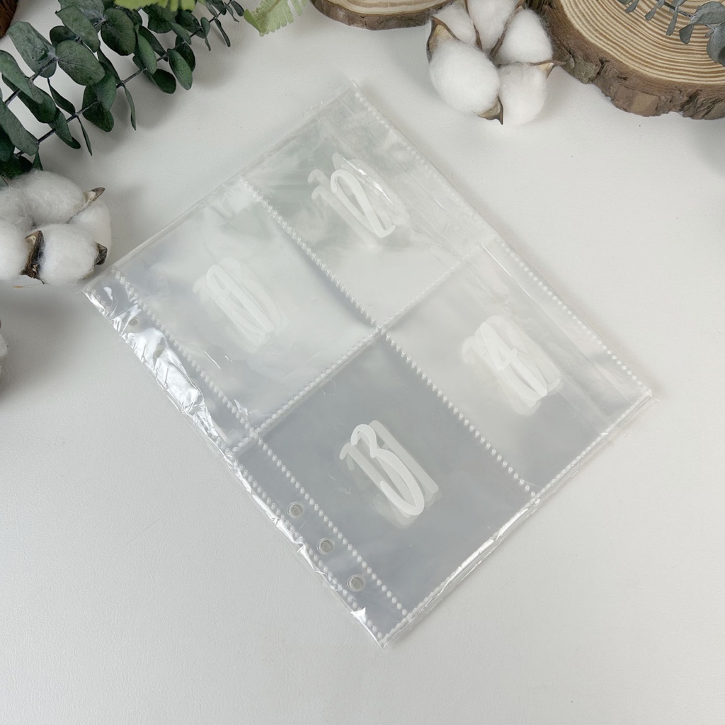 Money Saving Challenge Binder Refill Replacement Pockets for Money ...