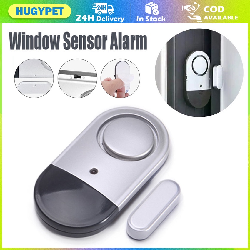 Wireless Door Window Magnetic Sensor Home Burglar Alarm System Wireless ...