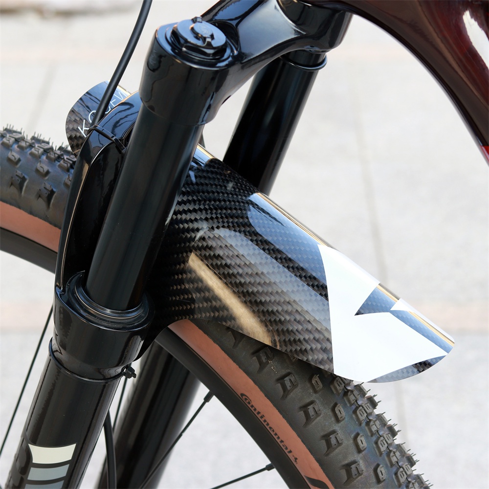 KOCEVLO 3K Carbon fiber Bicycle fender MTB Road Bike Tire Fender Splash