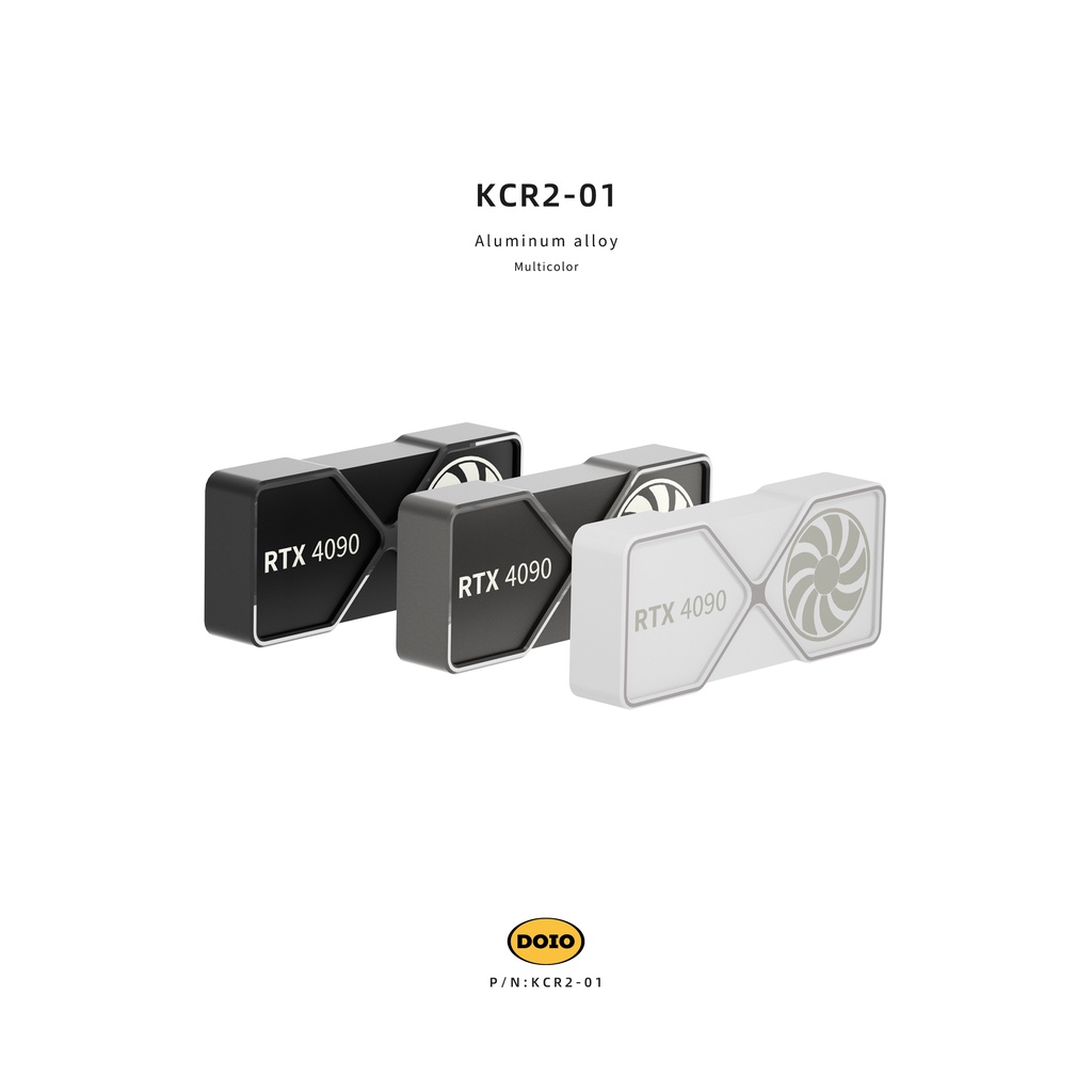 Doio Aluminum Alloy 4090 Graphics Card Keycap Hot Plug Mechanical ...