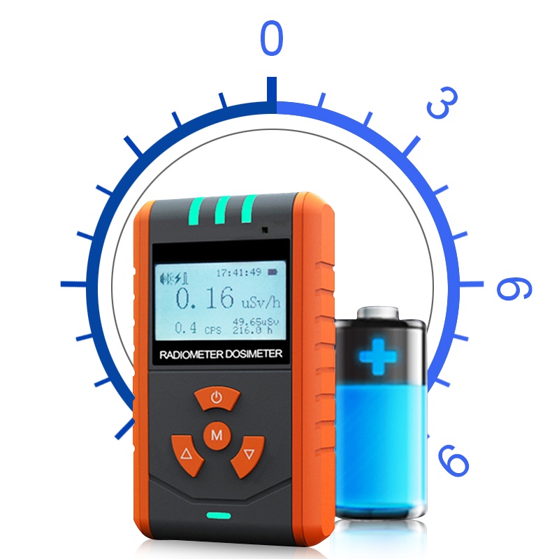 Professional Nuclear Radiation Detector Geiger Counter Personal Dose Radiation Detector