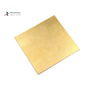 0.05mm x 100mm x 1000mm H62 Brass Metal Thin Sheet Foil Plate Roll