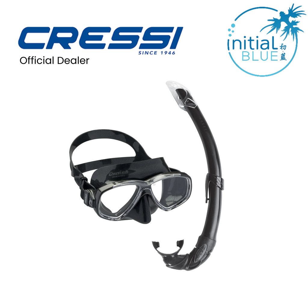 Set Maschera E Boccaglio Cressi Perla Mare - Per Snorkeling E Sub, Made Italy - Foto 7