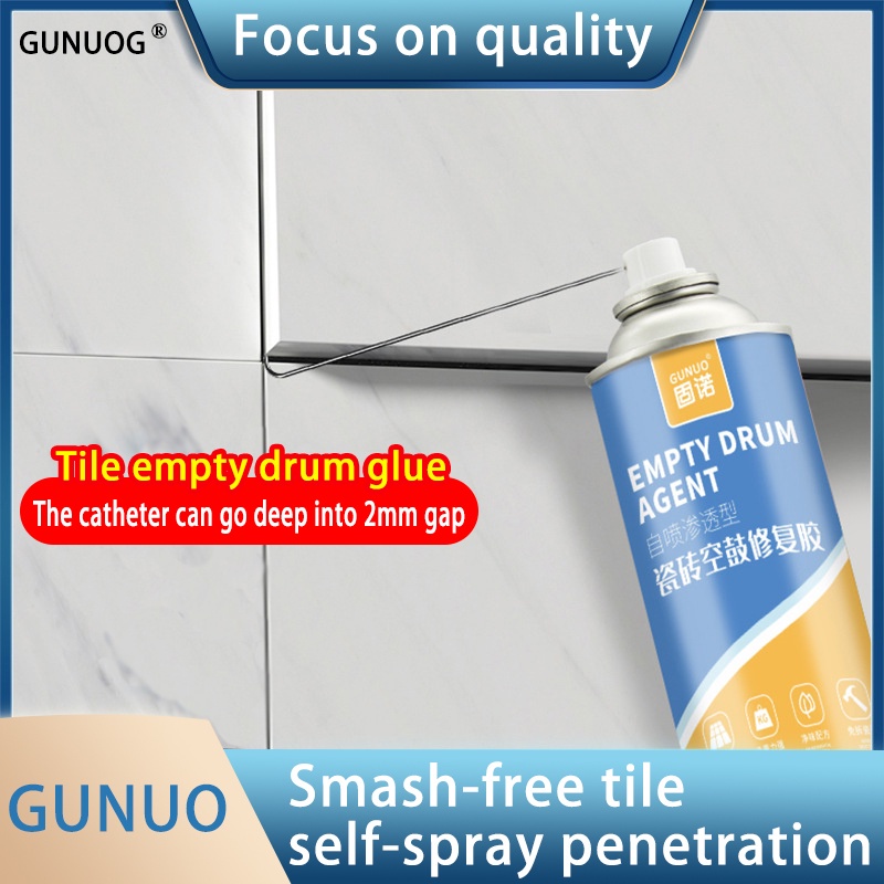 Tile Glue Tile Adhesive Spray Tile Repairing Agent Tile Glue Strong  Adhesive Floor Tile Empty Drum