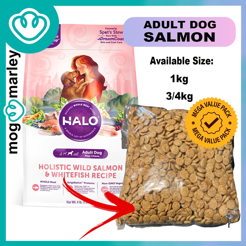 Halo holistic wild on sale salmon and whitefish