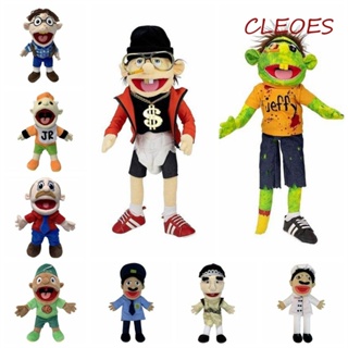Funny Jeffy Boy Puppet Plush Toys Doll Monsters Muppet Jeffy Doll