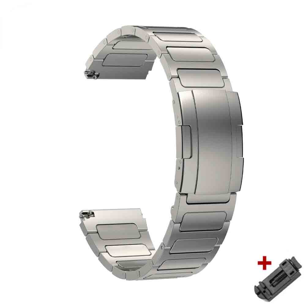 22mm Luxury Titanium Strap For Huawei 4 4Pro GT2 3Pro 46mm Band For Samsung Watch 46mm 3 45mm Bracelet For Amazfit GTR 47mm smartwatch accessories Shopee Philippines