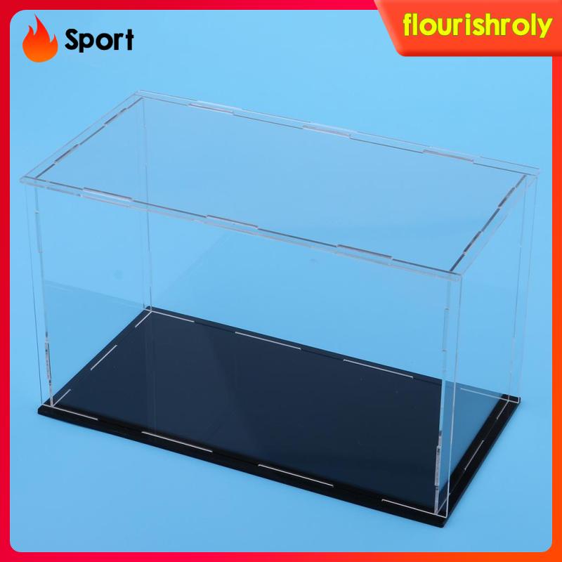 [Flourish] Clear Acrylic Display Cases Protective Case for 118 Model