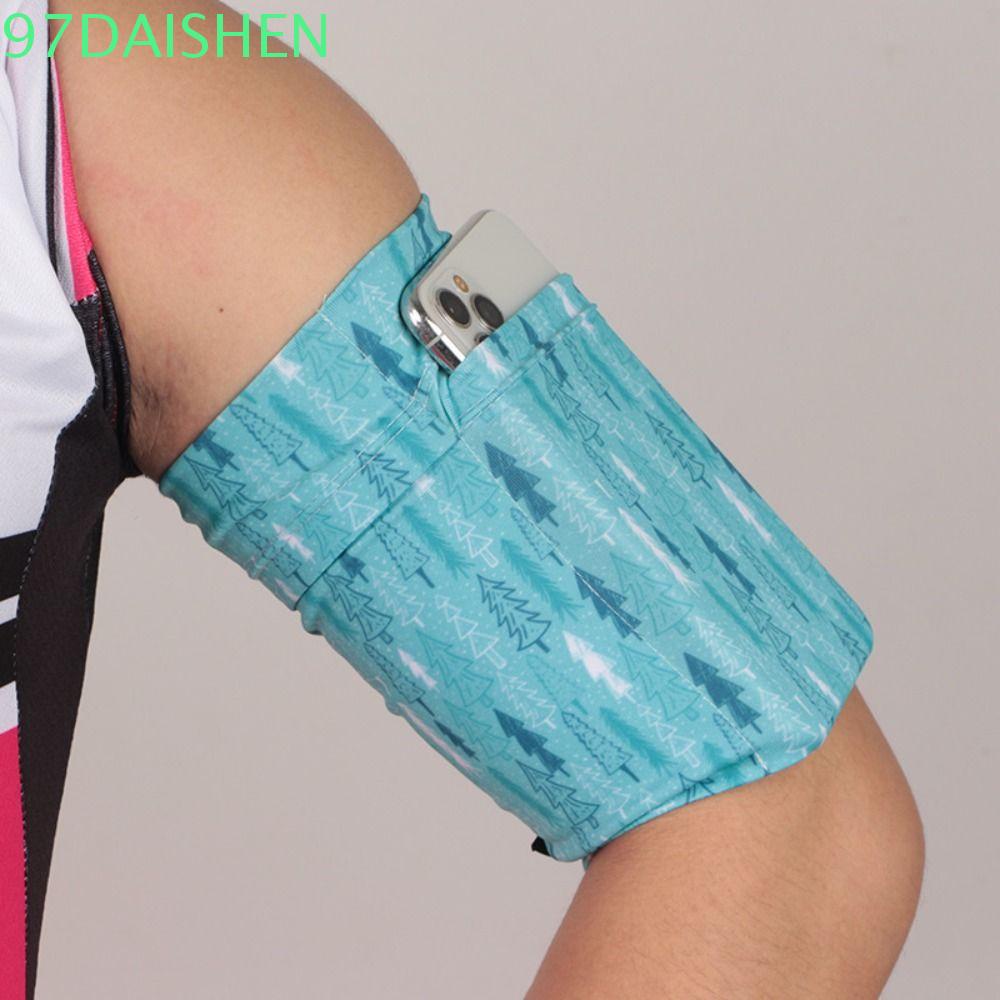 DAISHEN Phone Armband Bag Sports Equipment Thin Black Sports Arm Bag