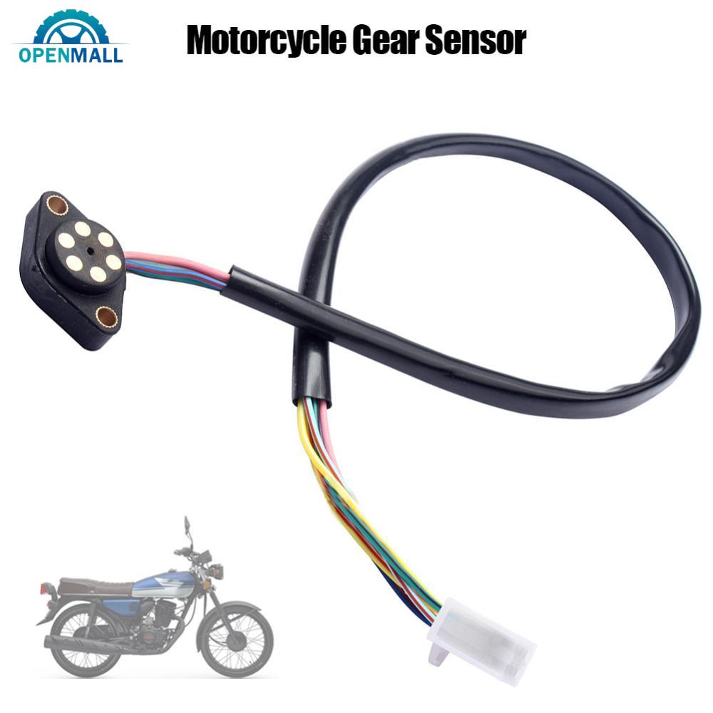 OPENMALL Motorcycle Gear Position Sensor Gear Indicator Shift Sensor ...