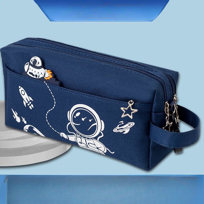 Simple LargeCapacity Pencil Case Japanese MultiFunction Pencil Case