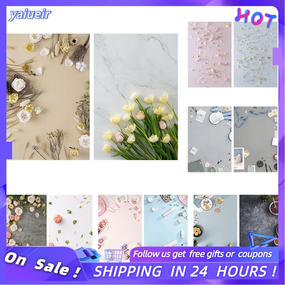 Yaiueir 3D Stereo Photo Backgrounds Double Sided Photography Backdrops ...