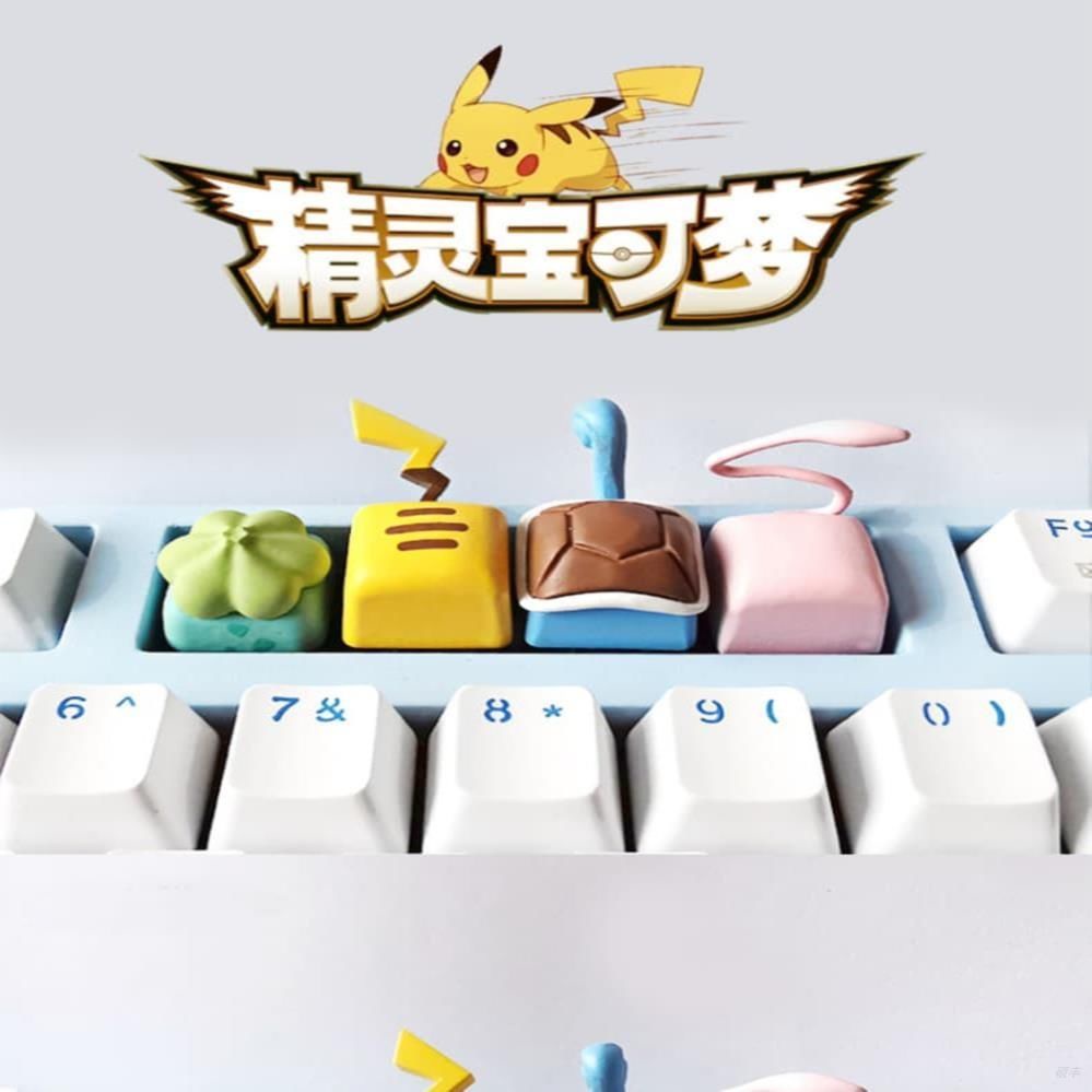 Pokémon Pikachu Character Keycap: Universal Translucent Keycap ...