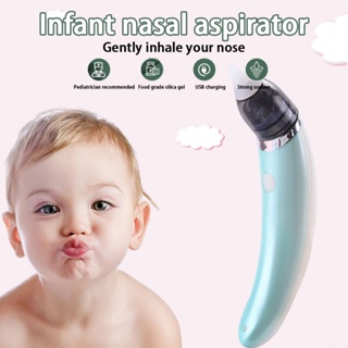 Christmas Gift Music & Light Baby Nose Sucker Infant Nasal Suction