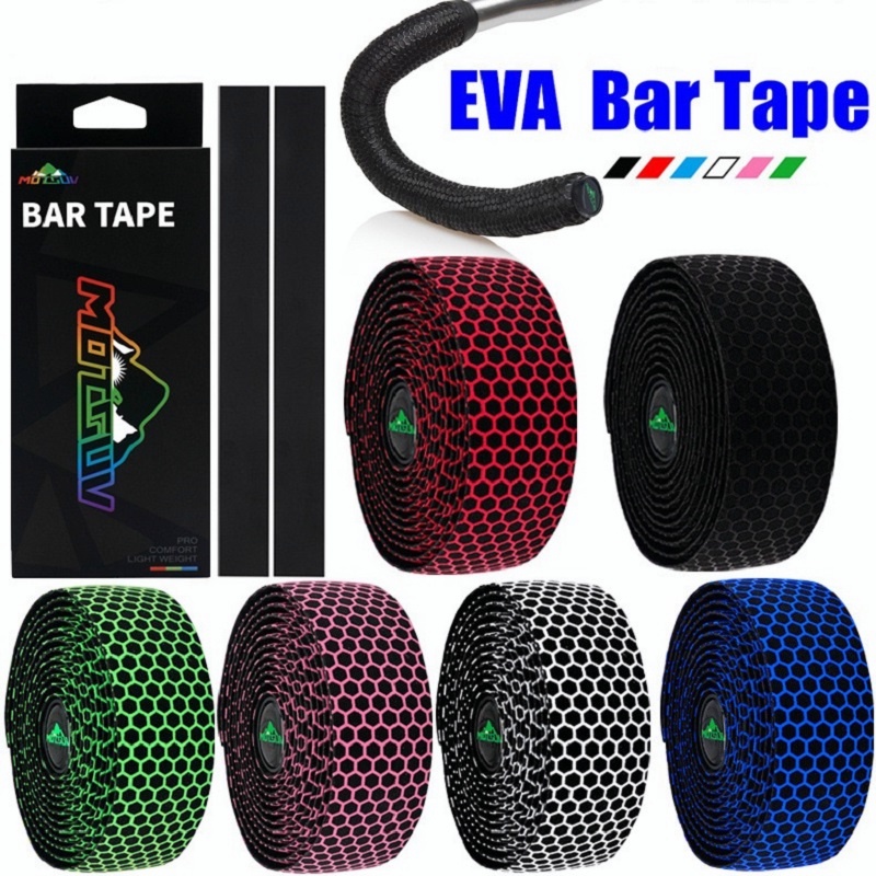 Road Bike Handlebar Tape Antisilp EVA Handlebar Straps Soft Breathable Bike Bar Tape Shopee