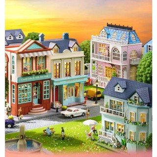 Handmade dollhouse hot sale for sale