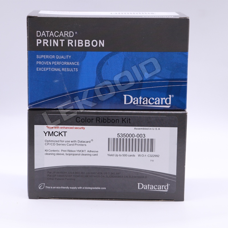 Original Datacard 535000-003 YMCKT Resin Card Printer Ribbon 500 Images ...