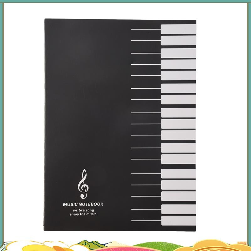 Five Lines Music Notes Notebook Music Tab Staff Stave Notebook | Shopee ...