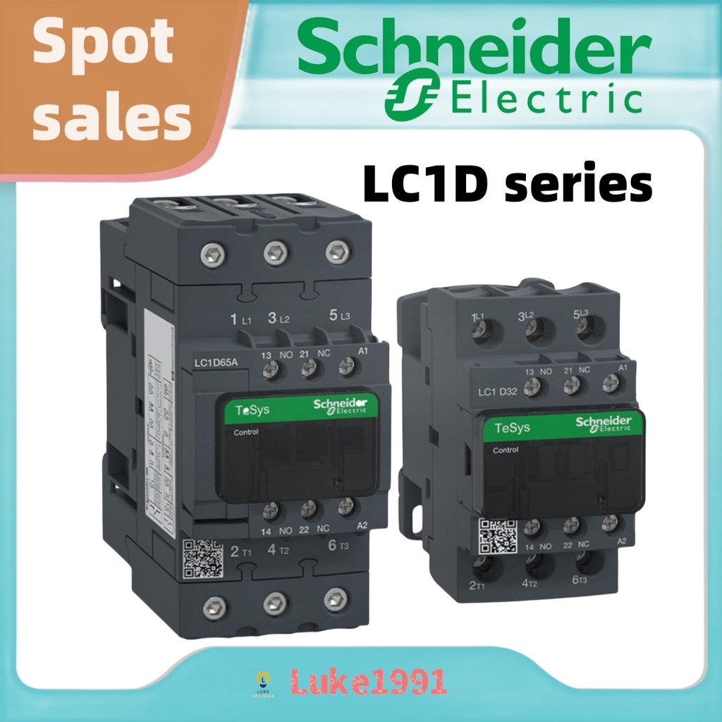 Schneider AC Contactor 220V LC1D09 18 32 50 Elevator 110V D12 25 65A 95 ...