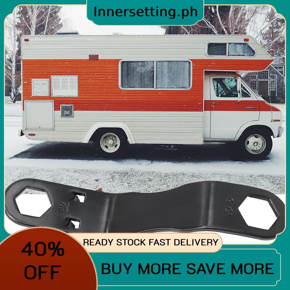 RV Water Heater Drain Plug Kit Angled Wrench RV Water Heater Drain Plug