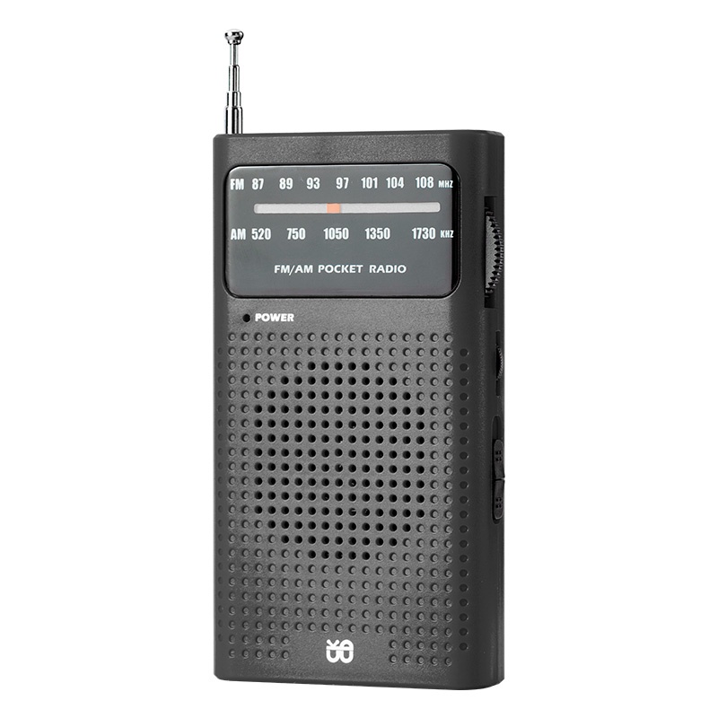 [Local Stock] Wodeke Radio W-908 Protable Size Black White Red FM AM ...