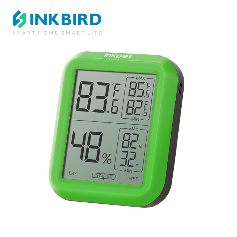 INKBIRD TR1A Thermometer Hygrometer with Max/min Record Digital
