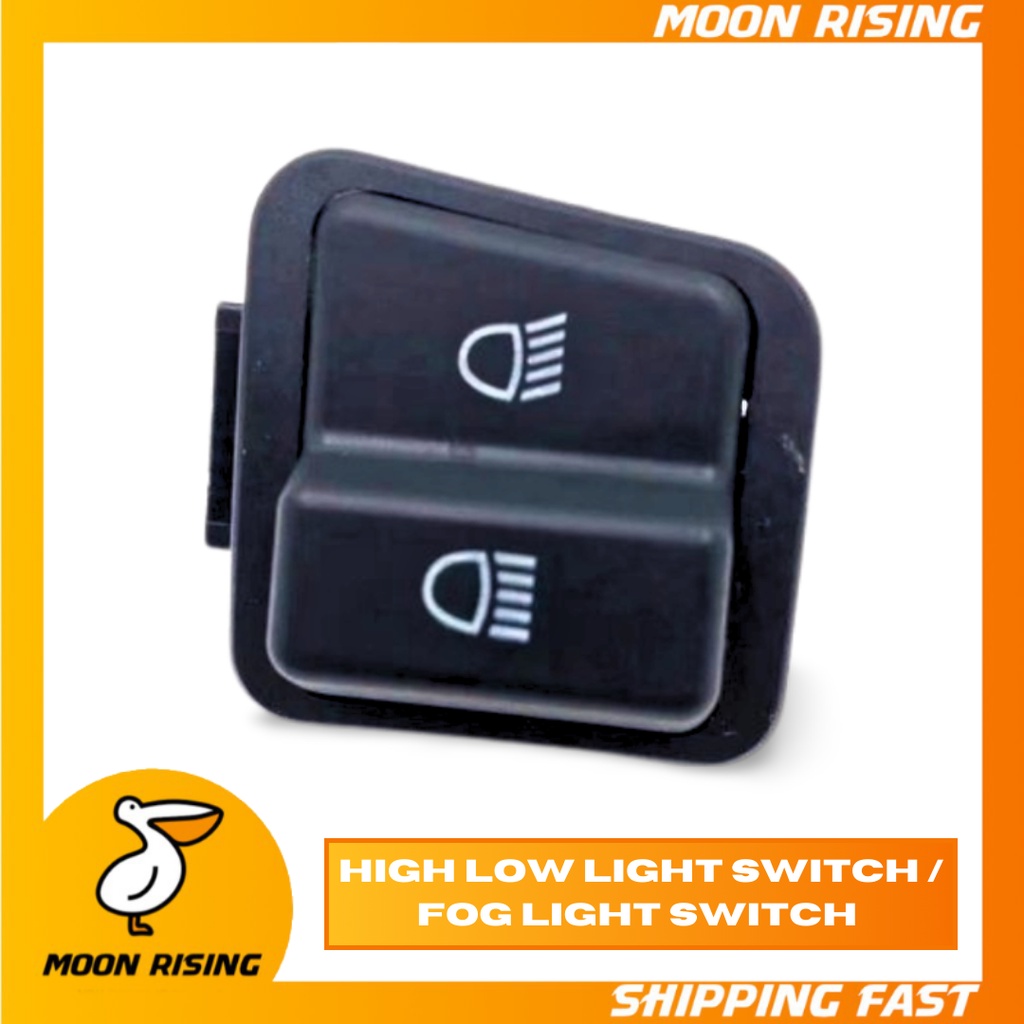 HIGH LOW LIGHT SWITCH FOG LIGHT SWITCH MOTORCYCLE [MOON RISING