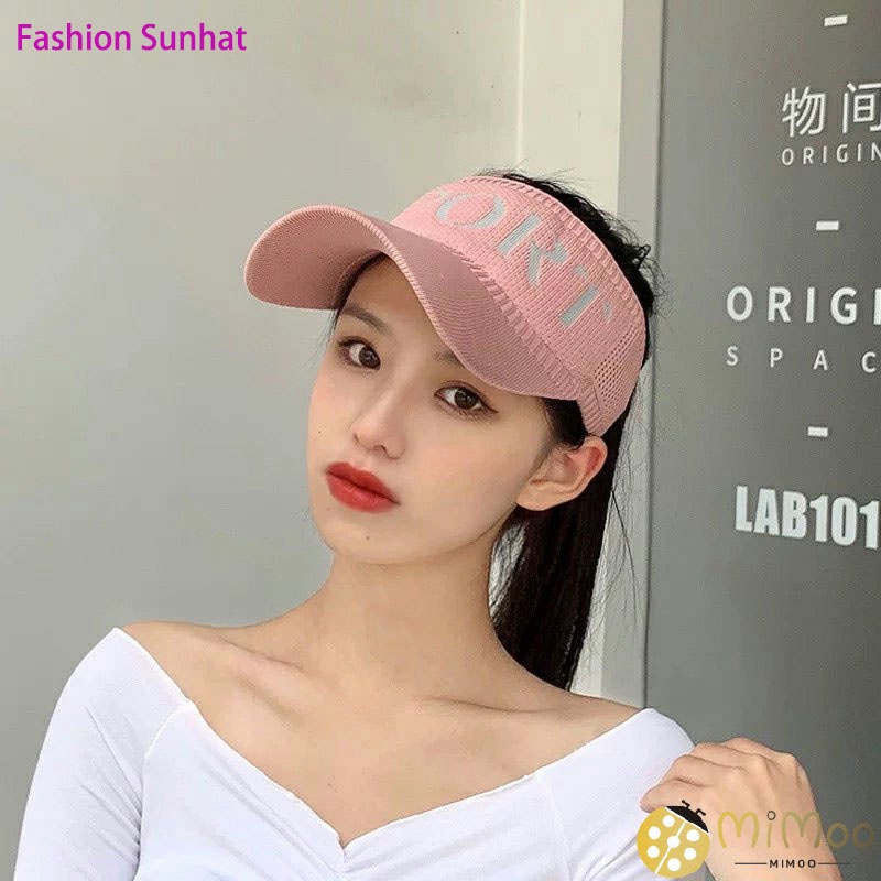 MiMoo Women's Sunhat Fashion Sunscreen Hat Summer Hat Letter Sport - Main Image