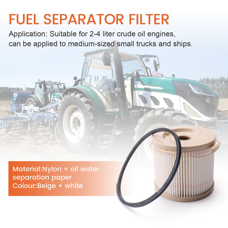 Superb 4Pcs 2010PM 2010TM Filter elements for 500FG Fuel Engine Fuel ...
