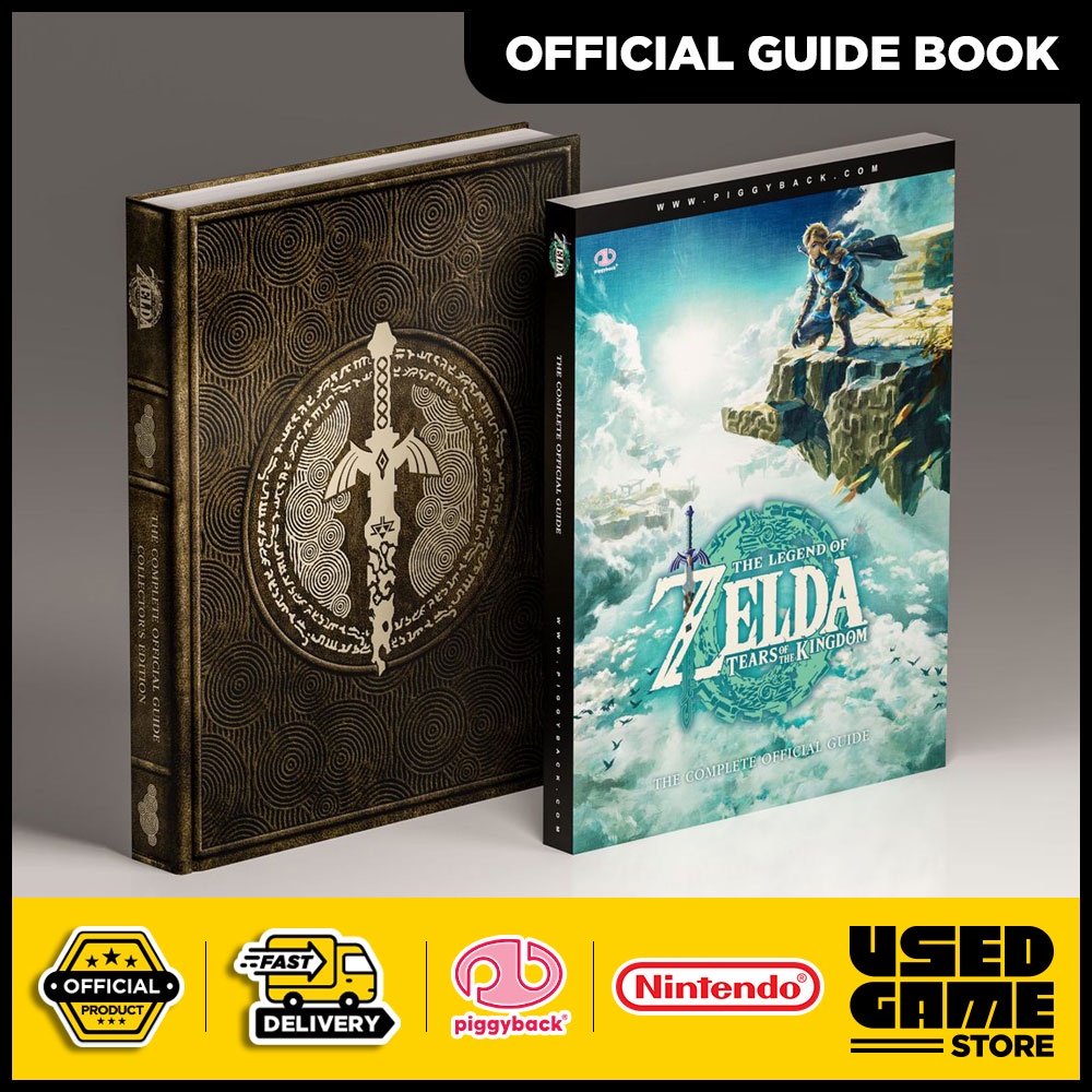 The Legend Of Zelda: Tears Of The Kingdom The Complete Official Guide ...