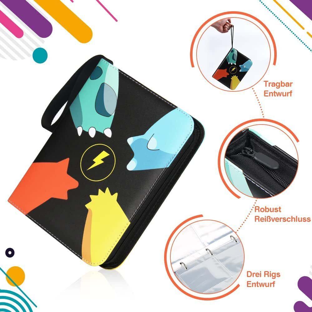 Card Book Holder Binder Album Collection Pocket 400 Trading Pokemon Card Case Shopee Philippines