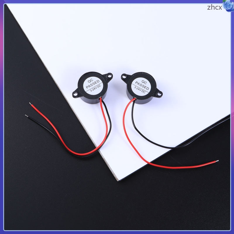 2 PCS Piezo Beeper Piezoelectric Buzzer Active Motherboard zhihuicx