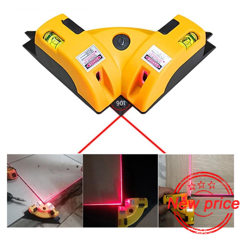 90 Degree Laser Level Vertical Horizontal Laser Level Meter Ground Wire ...