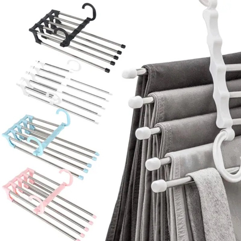 Folding Underwear Rack Tie Jeans Pants Clothes Rack Wardrobe Storage ...
