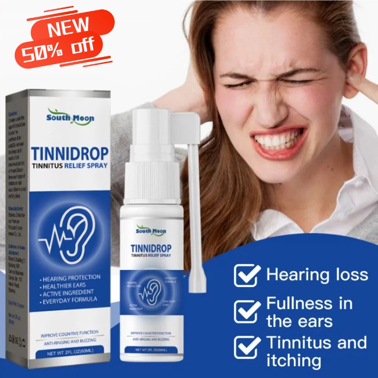 South Moon Tinnitus Relief Spray Anti Tinnitus Earwax Tinnidrop Ear