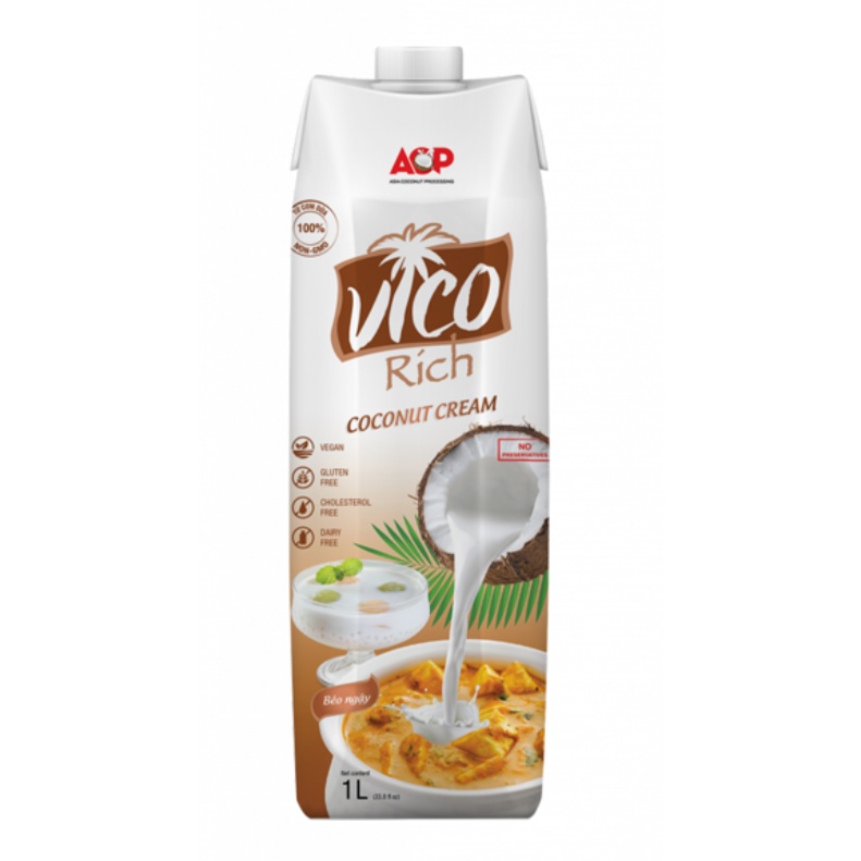 Vico Rich Virgin Coconut Milk 1L | Shopee Philippines