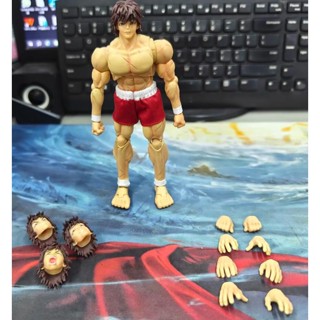 ST 1/12 Storm toys BAKI HANMA Change Face Anime Articulado Action ...