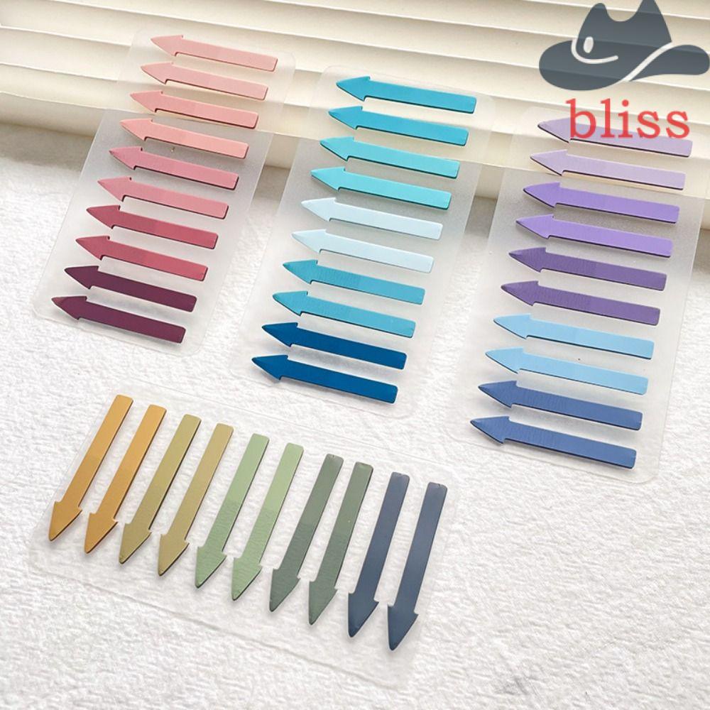 BLISS Fluorescent Index Tabs, Index Bookmark Planner Sticker Arrow ...