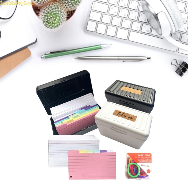 Doublebuy 150 200 Sheets Tabbed Index Card Colorful 3x5Inch Flashcards ...