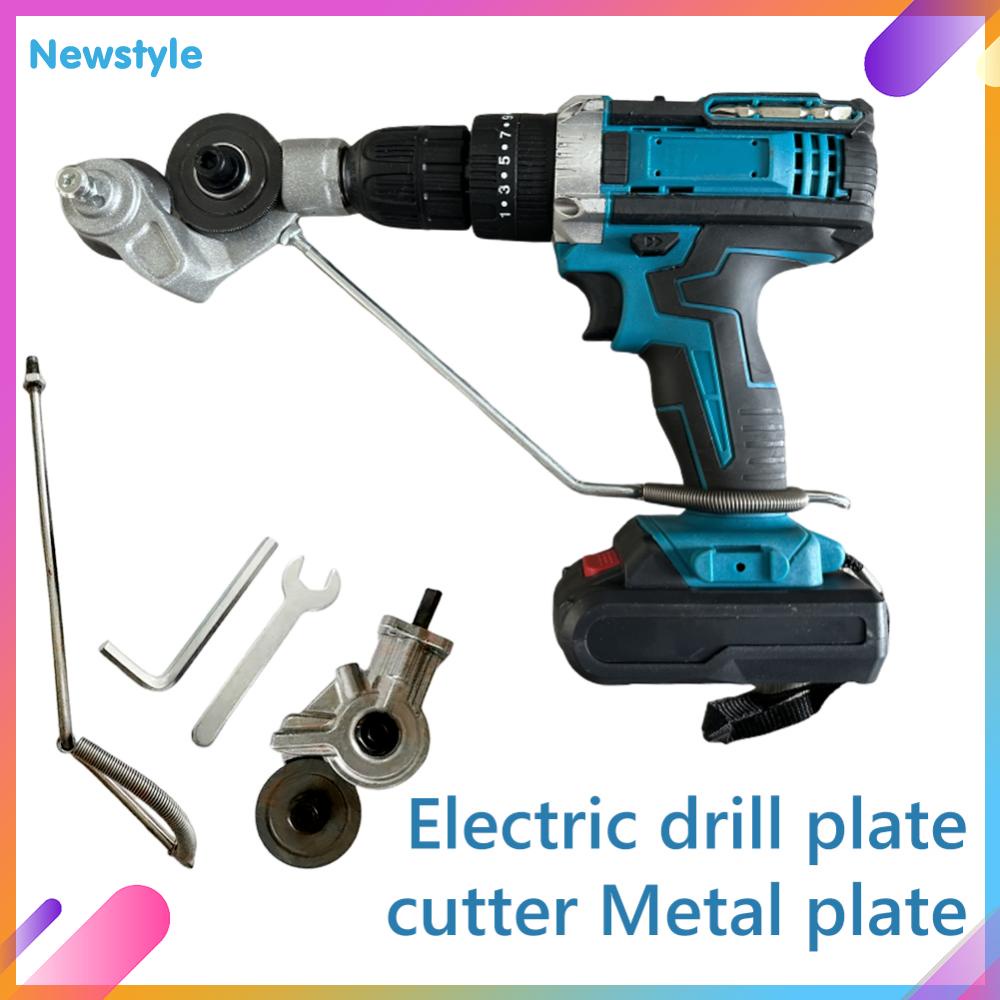 Electric Drill Plate Cutter DIY metal plate cutter Metal Sheet Cutter ...
