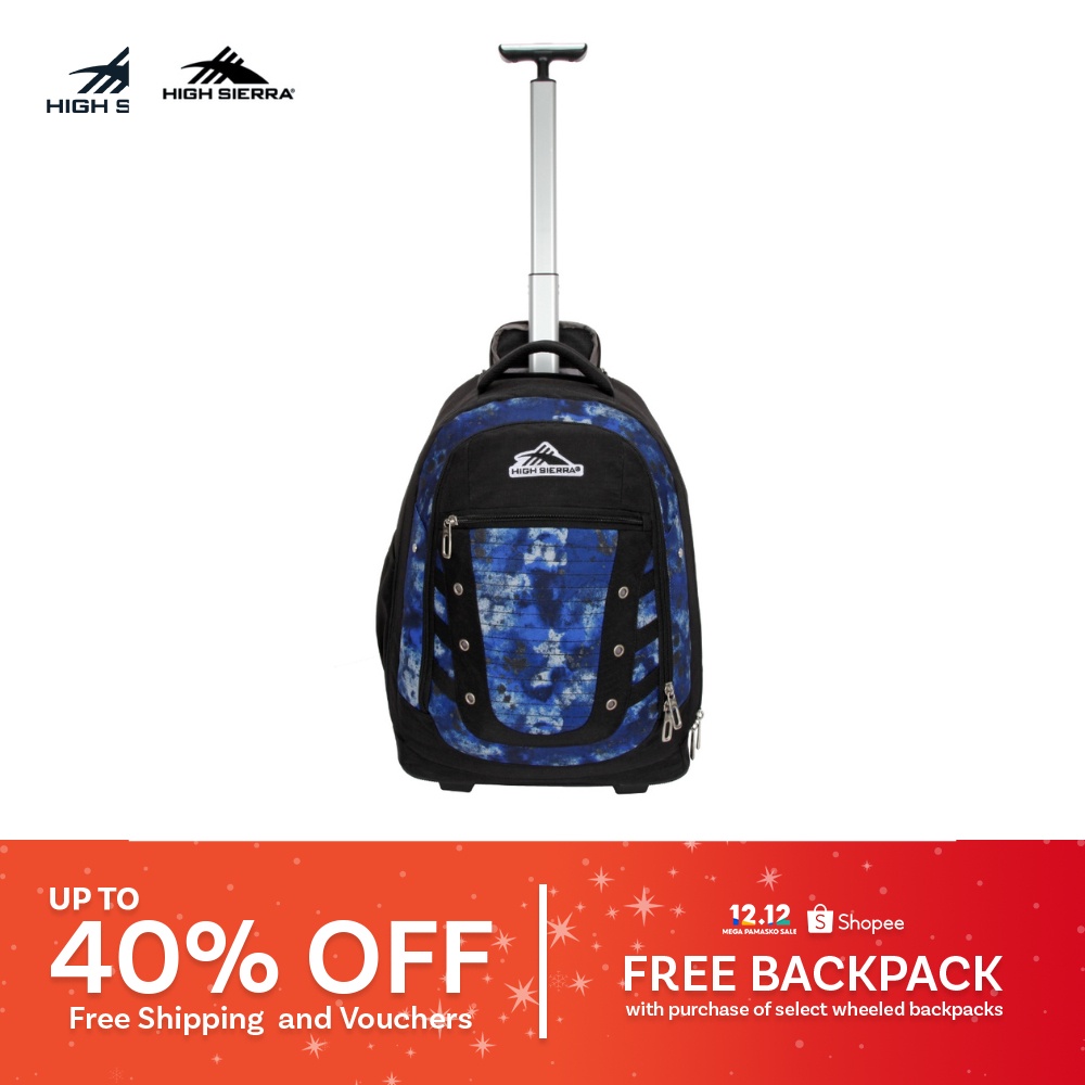 High sierra trolley store backpack philippines