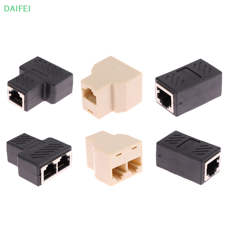One Connector RJ45 Cable Dual-head Network Extension of the Interface  Adapter -  Singapore