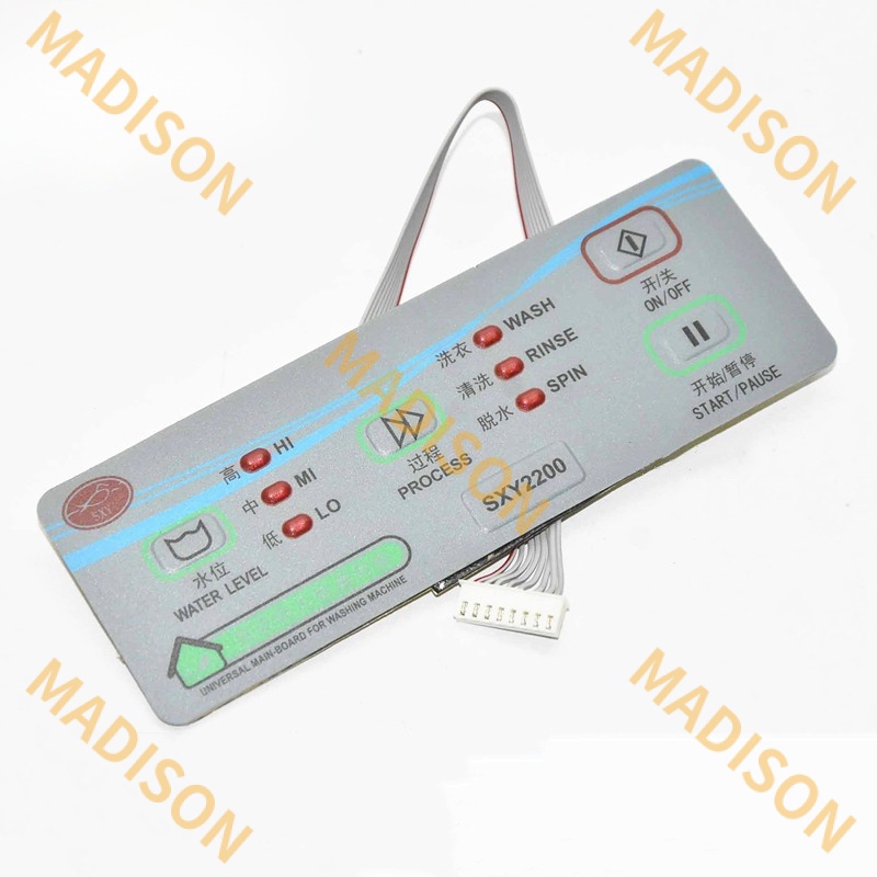 Automatic washing machine universal button control panel, universal ...