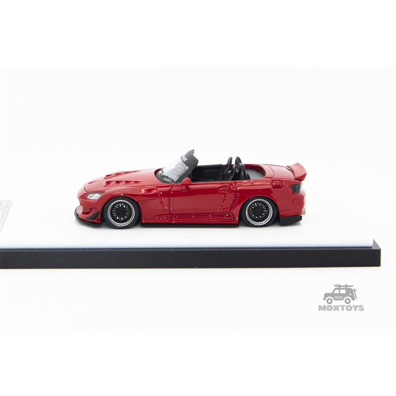 Micro Turbo 1:64 S2000 Rocket Bunny Red Diecast Model Car