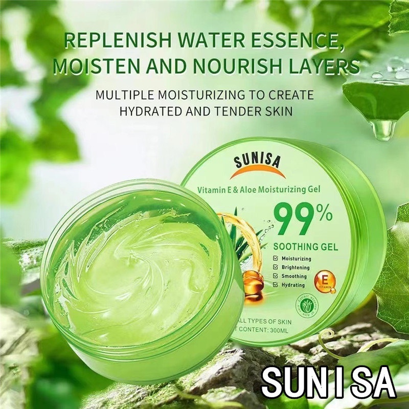 Original Sunisa Aloe Vera Soothing Gel With Vitamin E 99aloe Vera Gel Moisturizer Gel For Face 2895