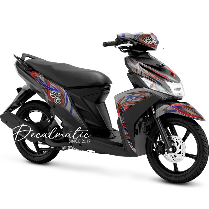 Mio M3 Full Body Decal Sticker Yamaha Mio Z 125 - Tribal Graphics ...